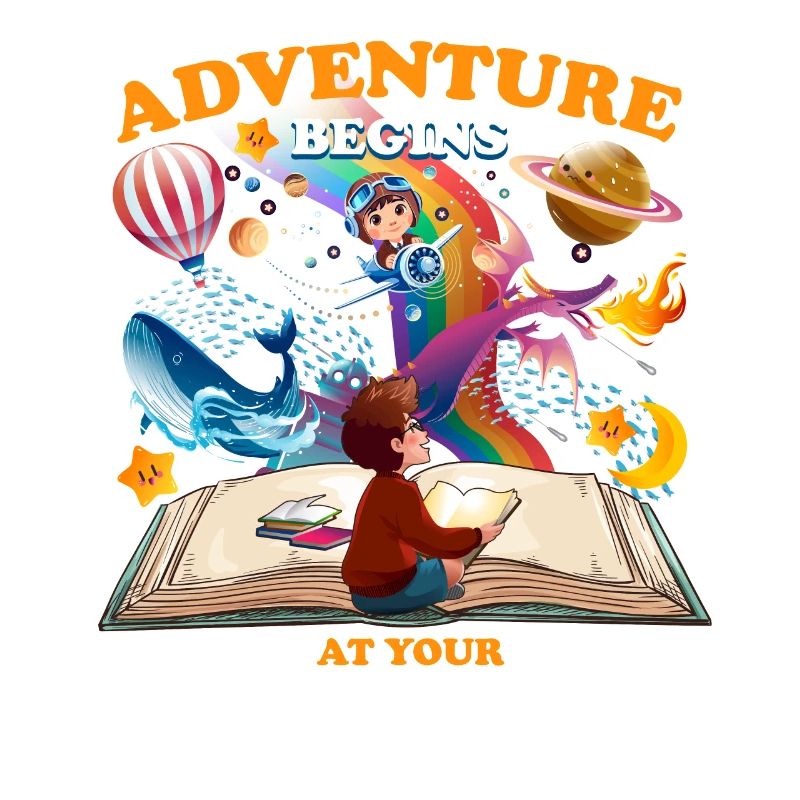 Reading is everywhere, adventure begins in the library