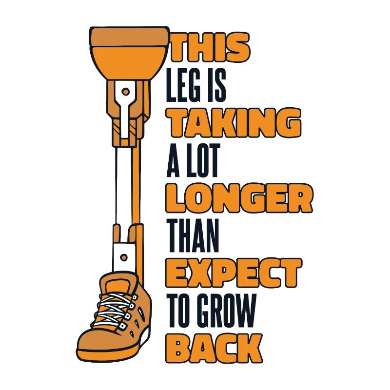 La jambe prend plus de temps à repousser la jambe de l’utilisateur