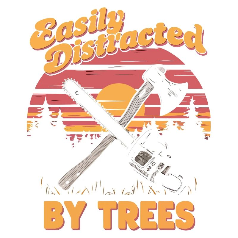 Easily Distracted By Trees Rustic Forestry Design