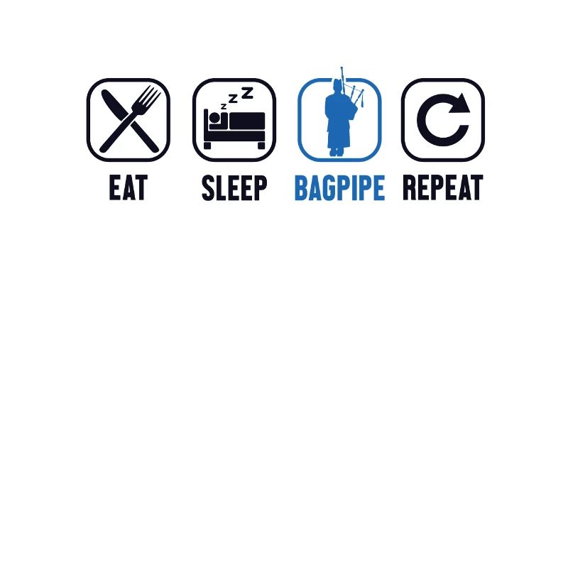 Manger Dormir Cornemuse Répéter Leçons de Cornemuse Sarbacane