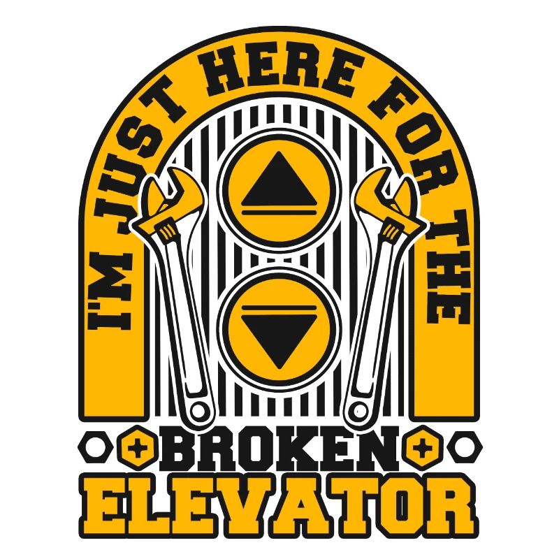 Just Here For The Broken Elevator Repair Elevator