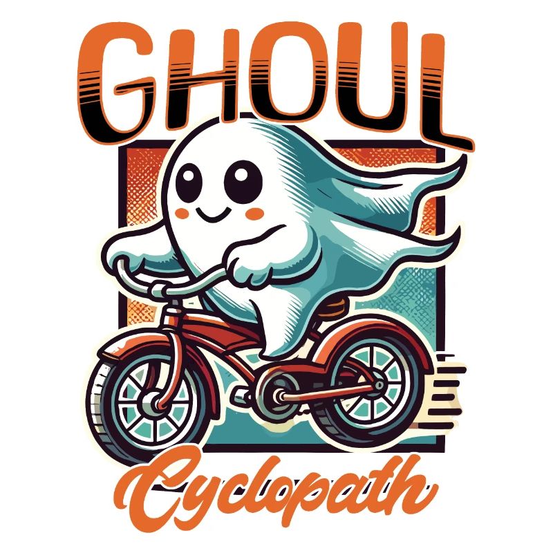 Ghoul Cyclopath Funny Ghost Driver