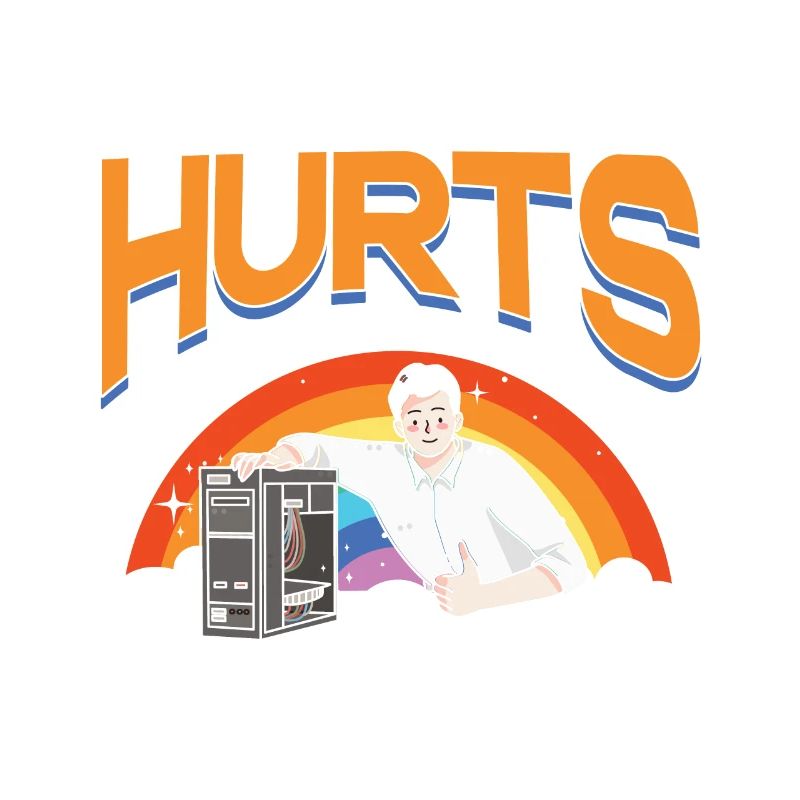 Lustiger Spruch "It Burns when i Pee"!