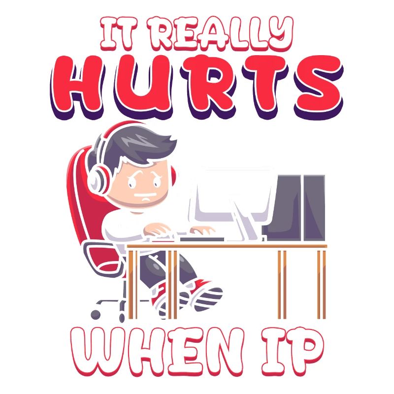 Funny saying "It Burns when I Pee"!