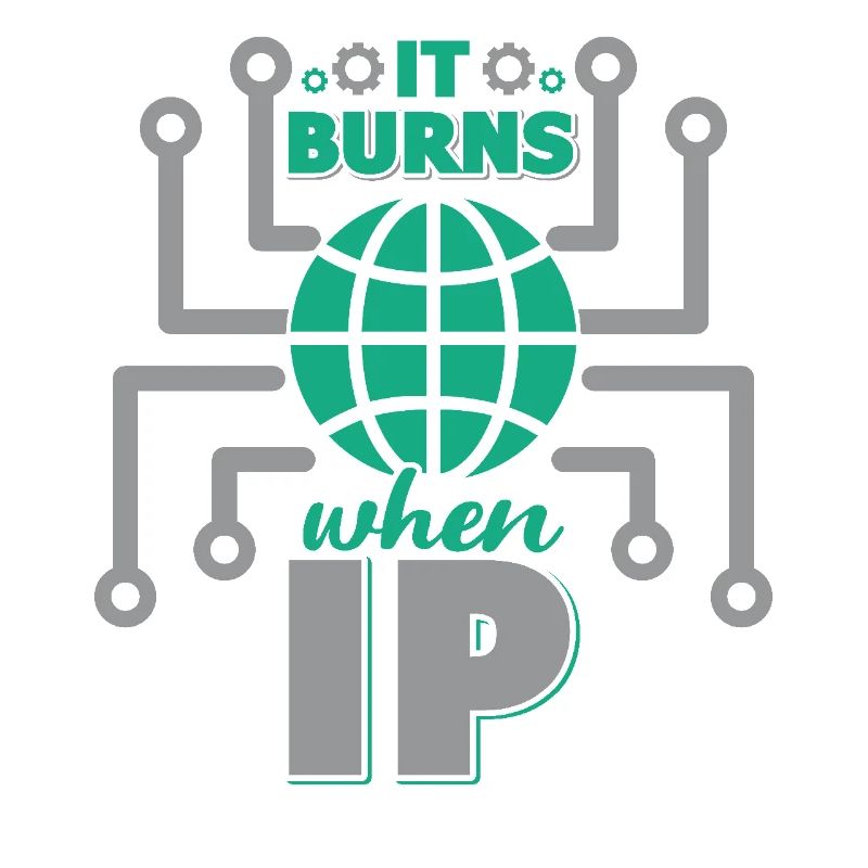 Funny saying "It Burns when I Pee"!