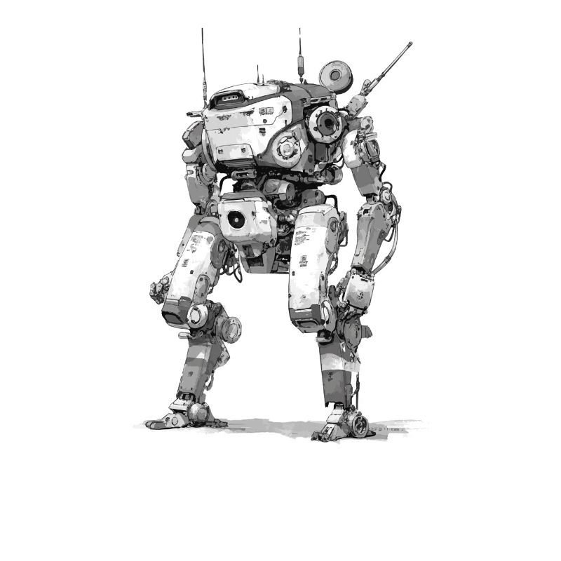 Sci-Fi Mech Robot Mech for Nerds & Geeks