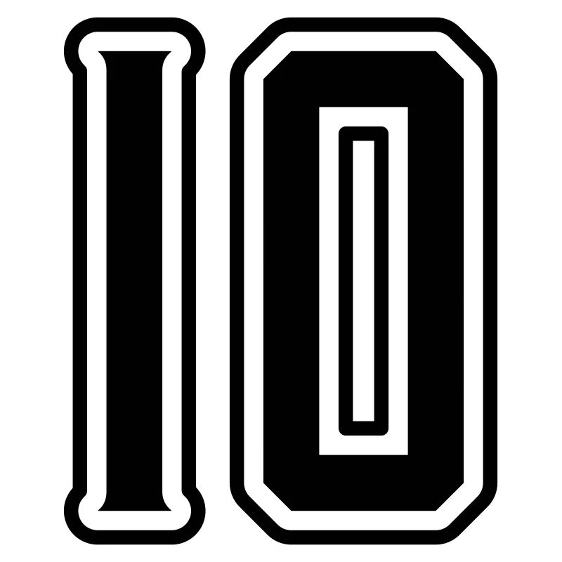 Symbole de 10 chiffres