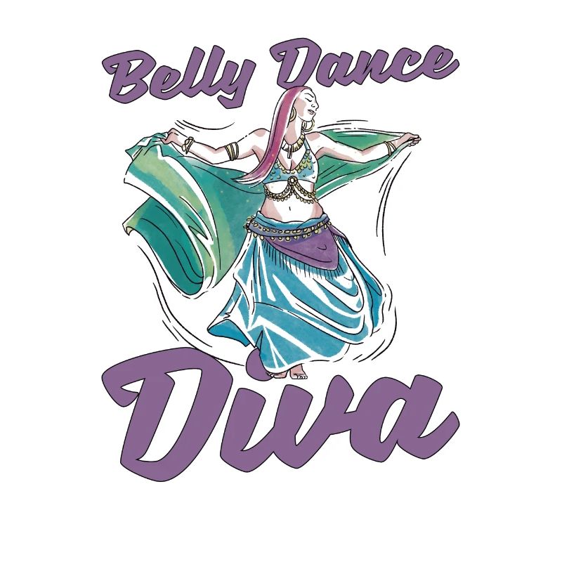 Belly Dancer Diva Pour Belly Dancer