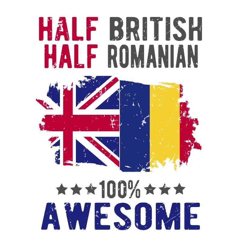 Half British Half Romanian