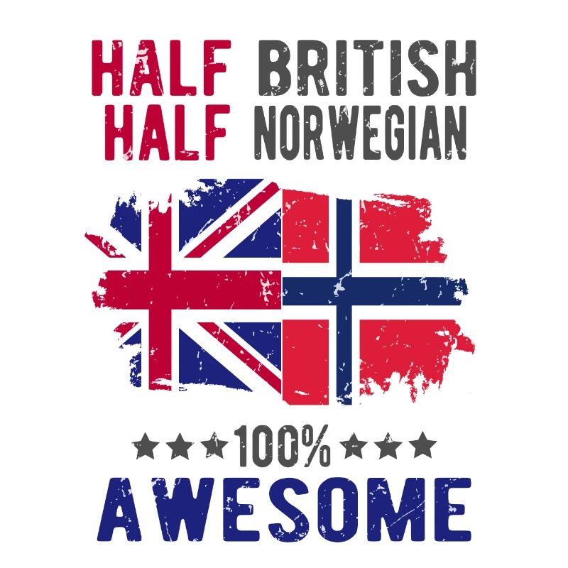 Half British Half Norwegian