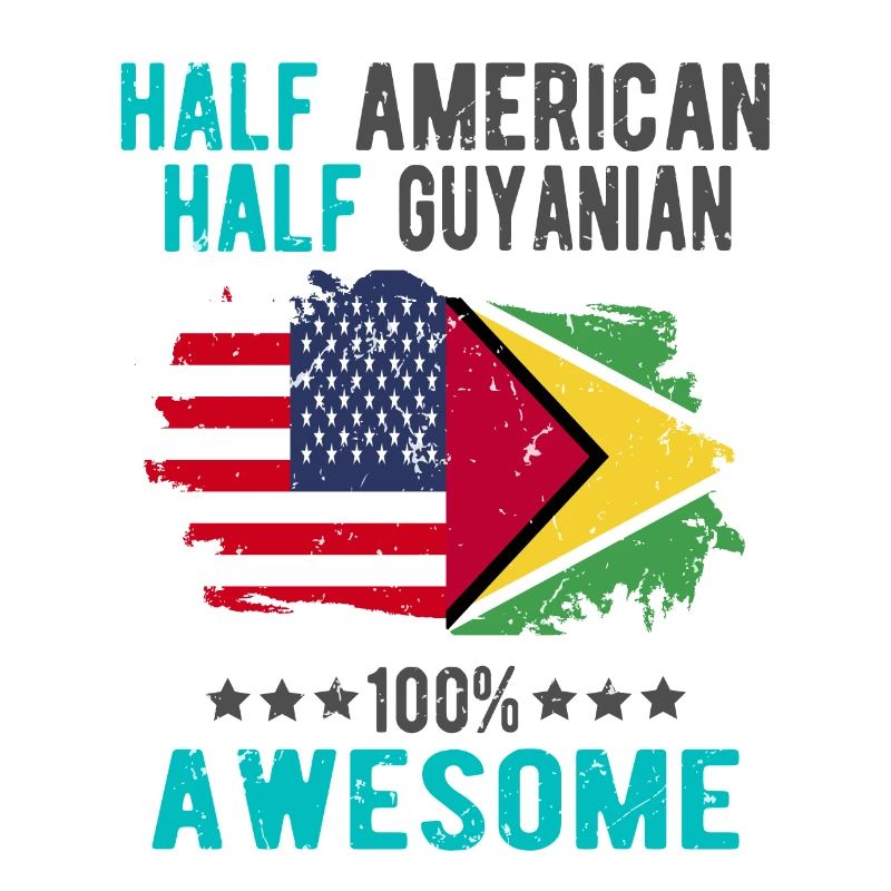 Half American Half Guyanese