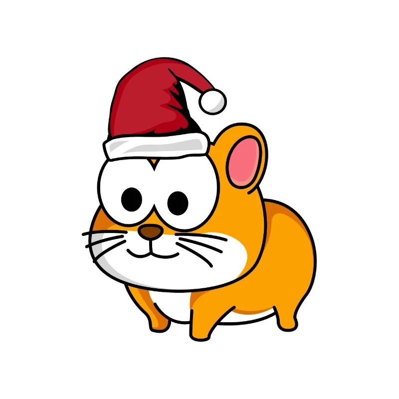 Hamster Comic Weihnachten