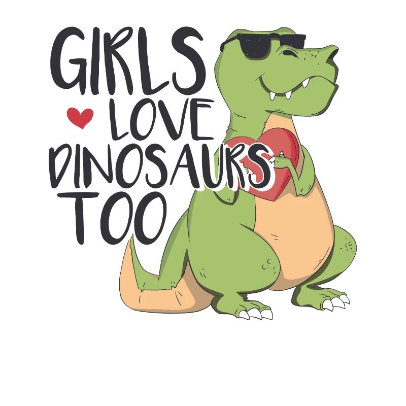 Kinder Dinosaurier T-Rex Mädchen