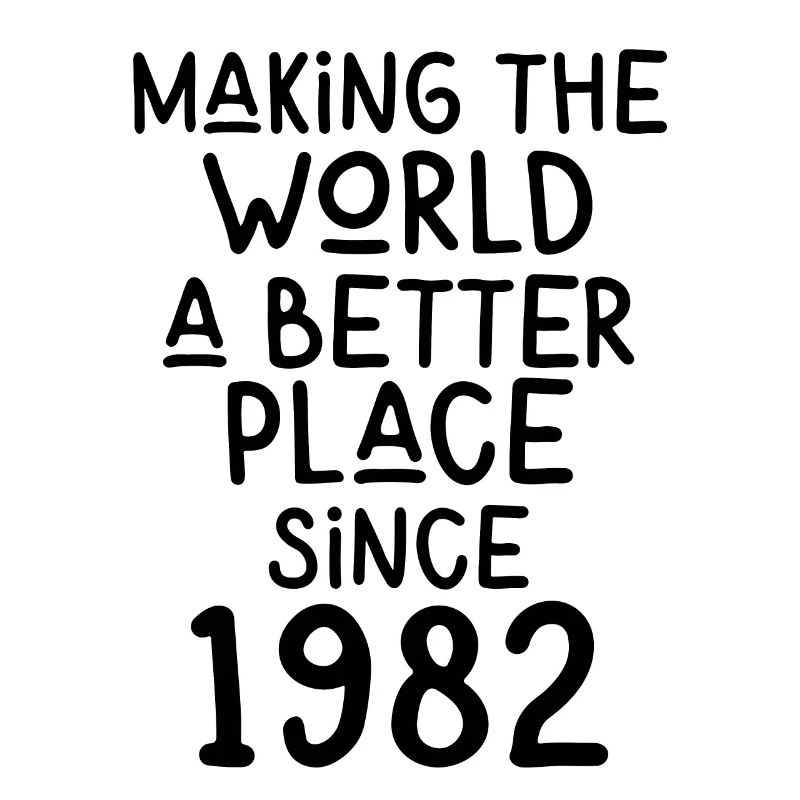 Making the World a better place since 1982