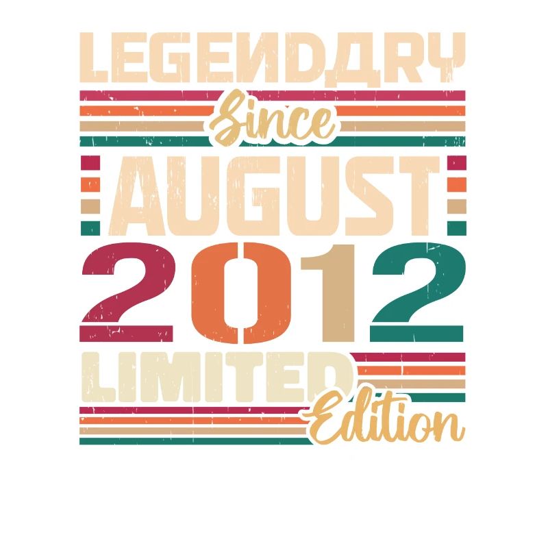 2012 August Geburtstag Legende August 2012