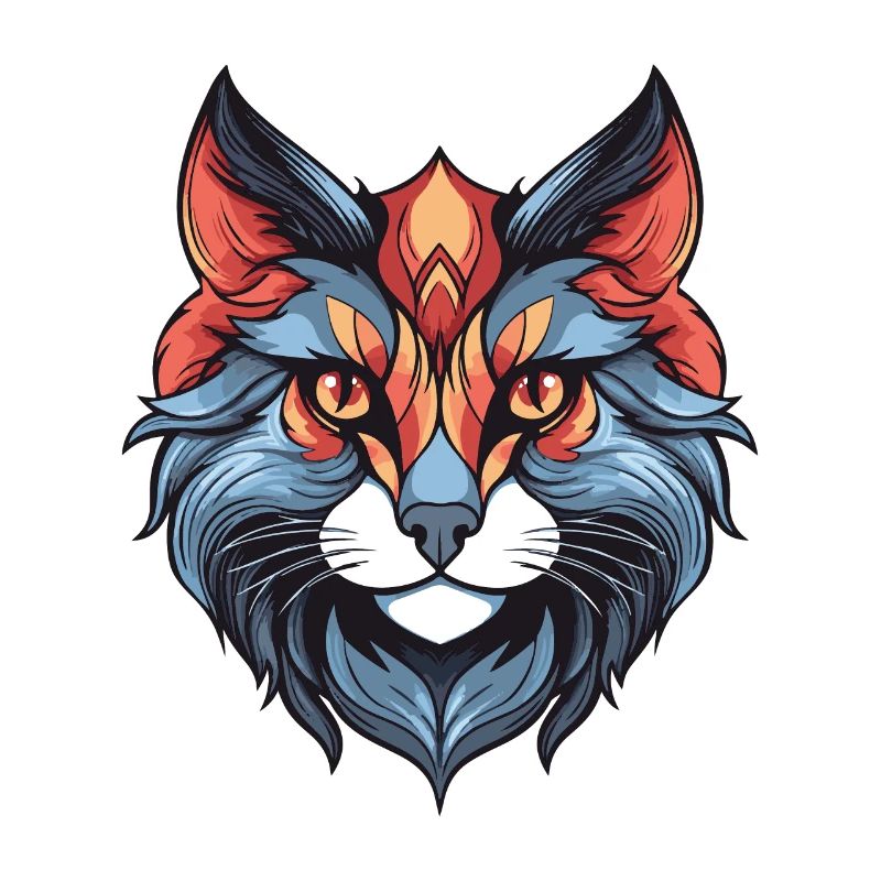 Katze Symbol Kopf