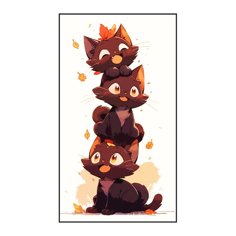 Une bande de chatons mignons
