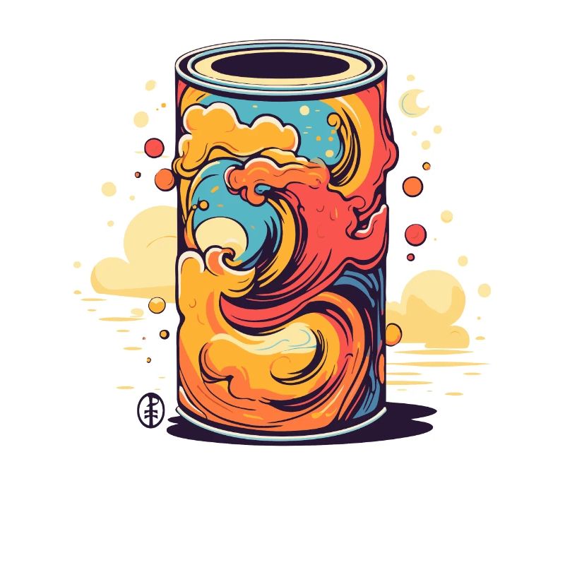 A cloudy container, a cloud can