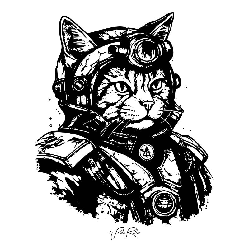 A Space Marine Cat