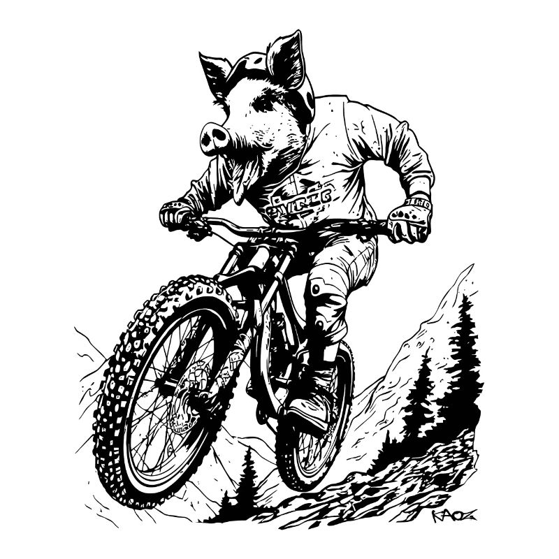 VTT comme un cochon