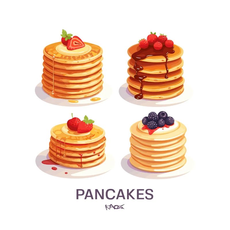 Fruity pancakes
