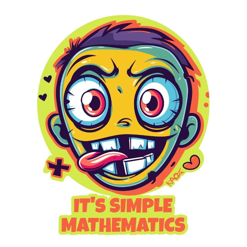 Funny Cartoon Guy: It's Simple Math