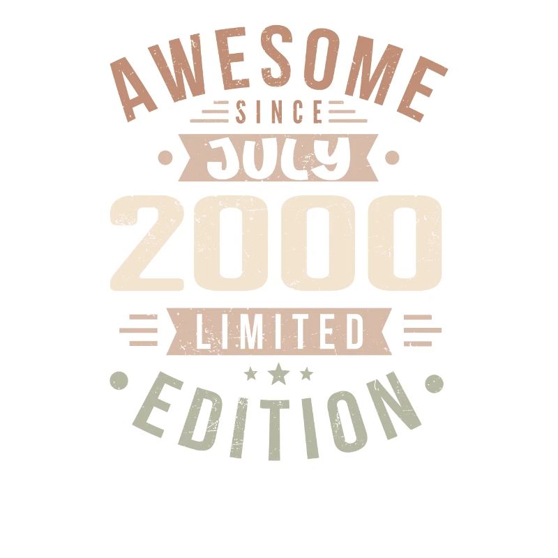 Juli 2000 Geburtstag Juli 2000 Geburtstagsgeschenk