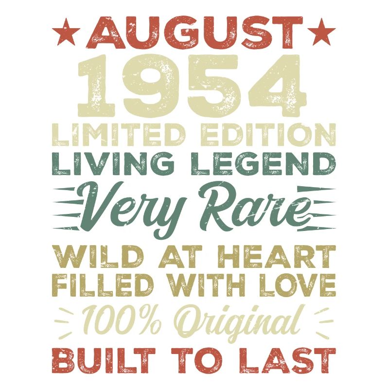 August 1954 - Gift Idea for August 1954 - 1954