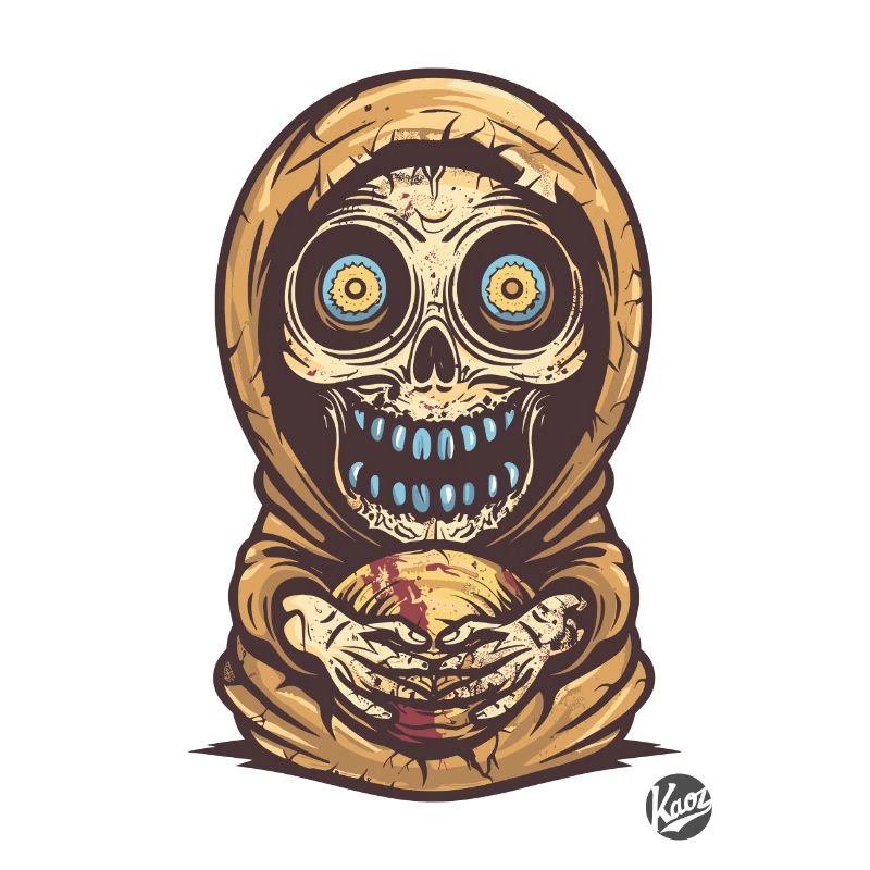 Matryoshka Zombie Skeleton Skull