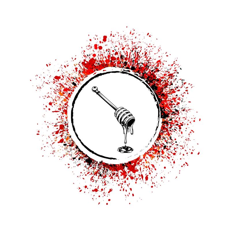 Stick chisel icon beekeeper