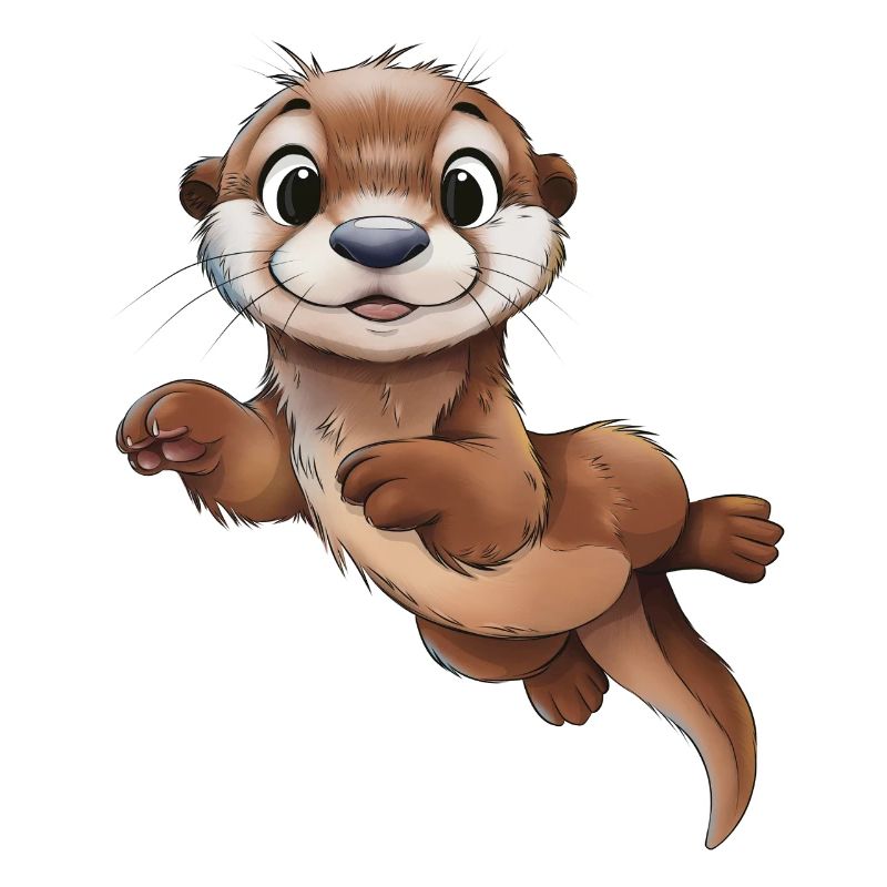 Niedlicher Otter
