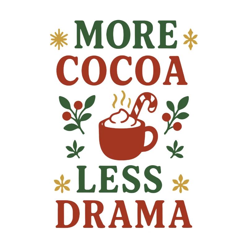 Plus de cacao, moins de drame Noël