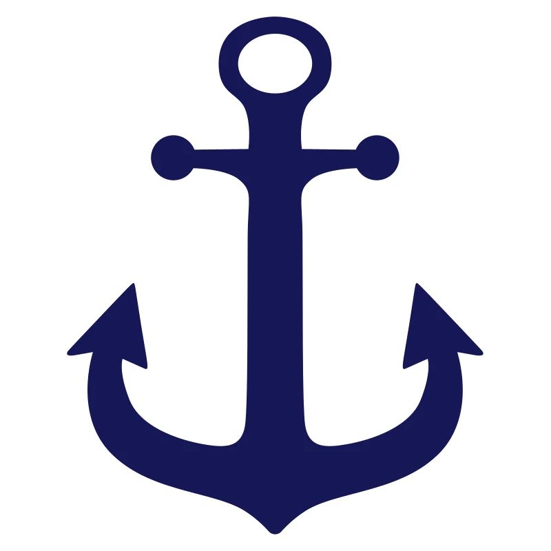 Blauer Anker