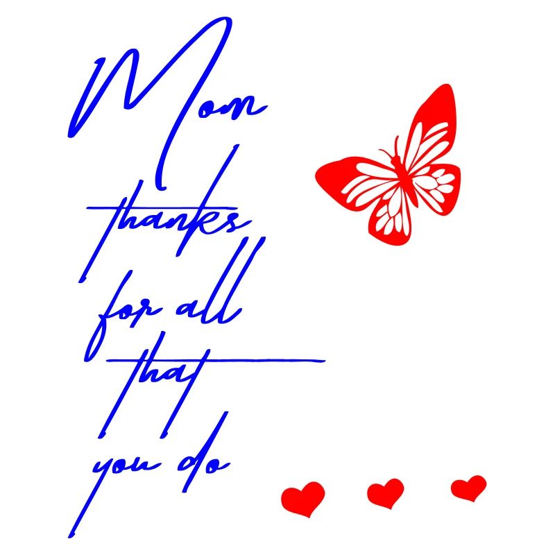 Danke Mama, Schmetterling