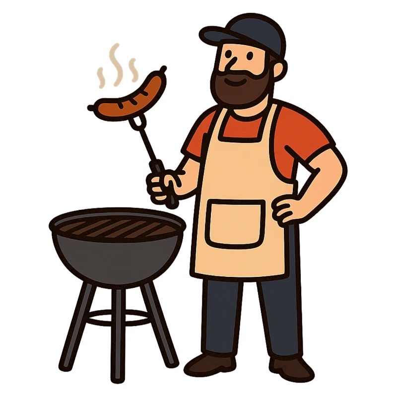 Gemütlicher Grillabend mit BamBam