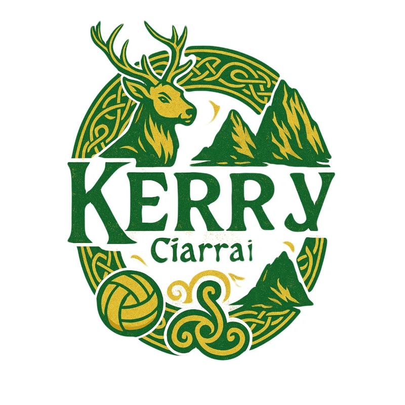Kerry Celtic Deer Crest