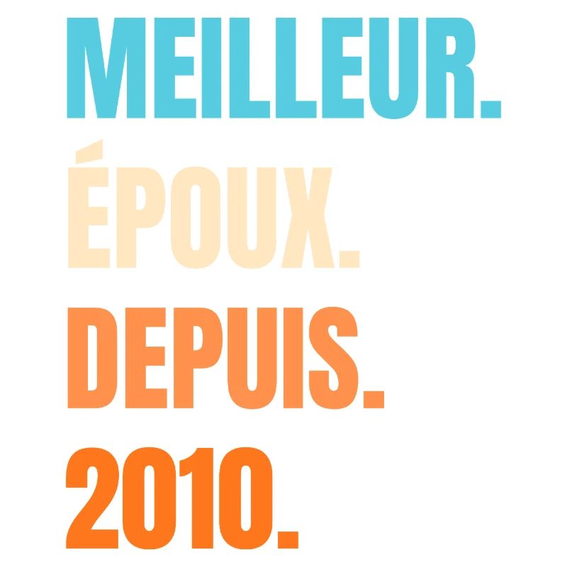 Bester Ehemann seit 2010 Geschenk-Ehemann