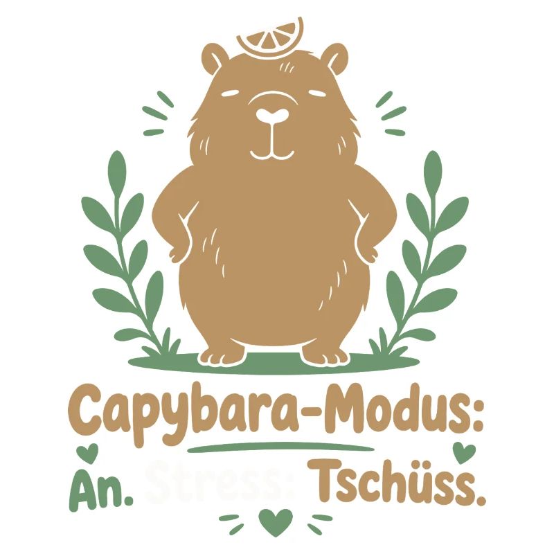 Capybara-Modus — Stress hat Tschüss gesagt