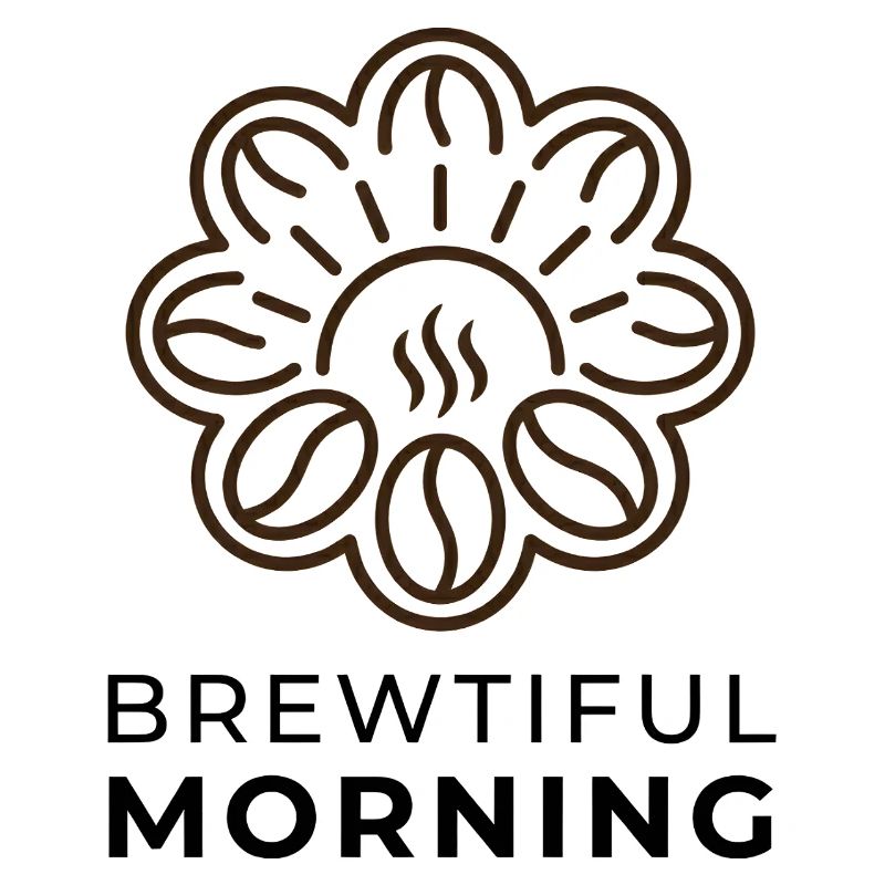 Brewtiful Morning - Kaffee Spruch Bohne Logo