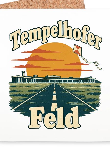 Tempelhofer Feld – Retro-Flughafen mit Drachen