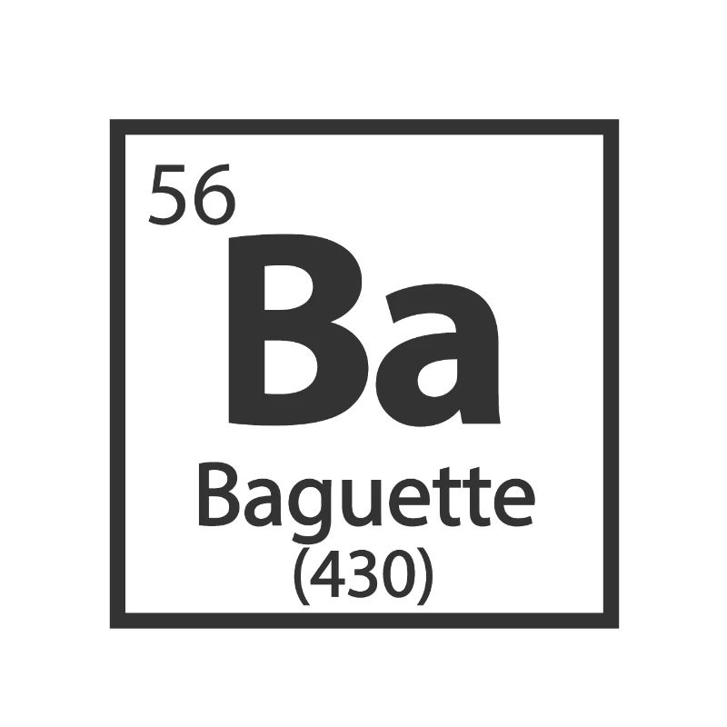 Baguette-Element Periodensystem