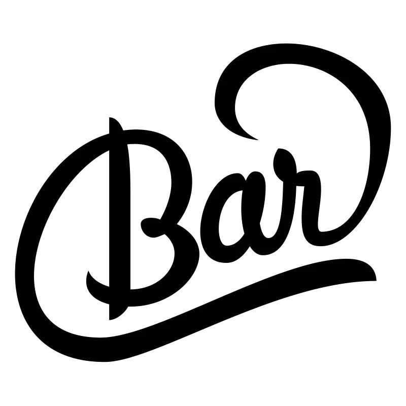 Great logo for a bar's drinks menu
