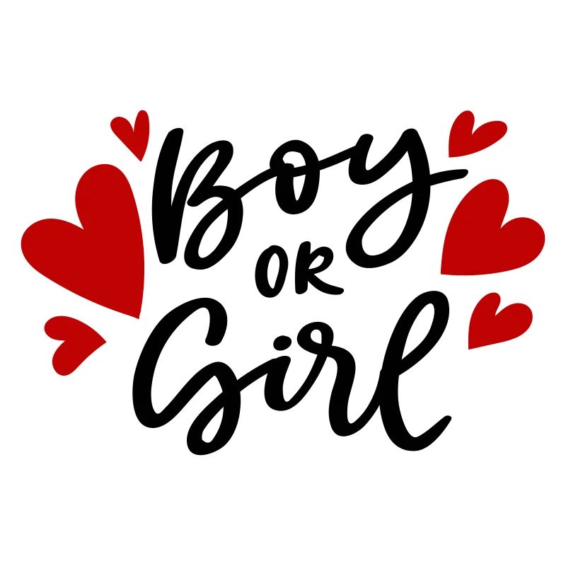 Girl or Boy Junge oder Mädchen Schwanger Pregnant