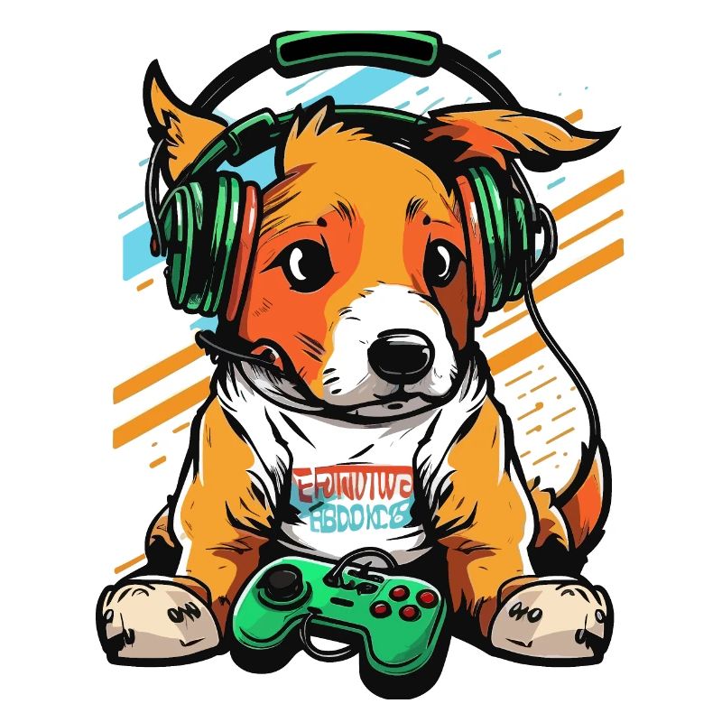 Chiot de jeu