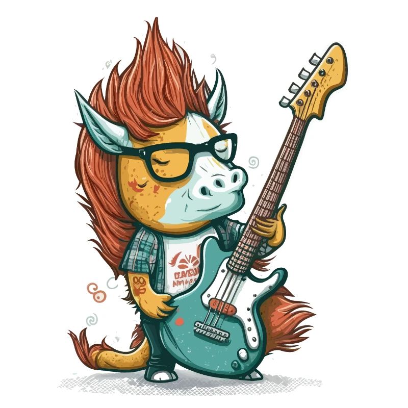 Rock auf Einhorn