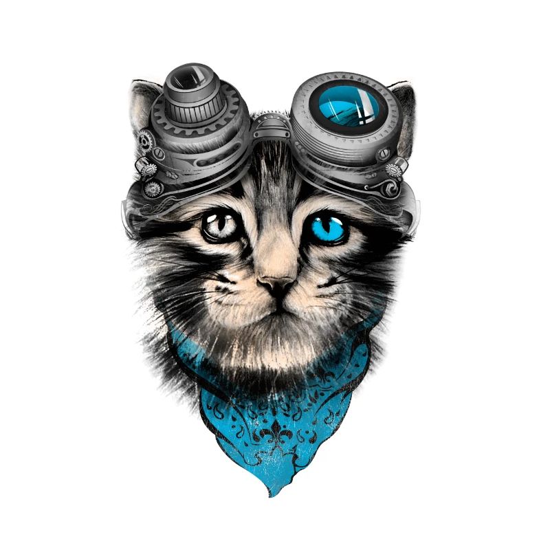 Steampunk-Katze