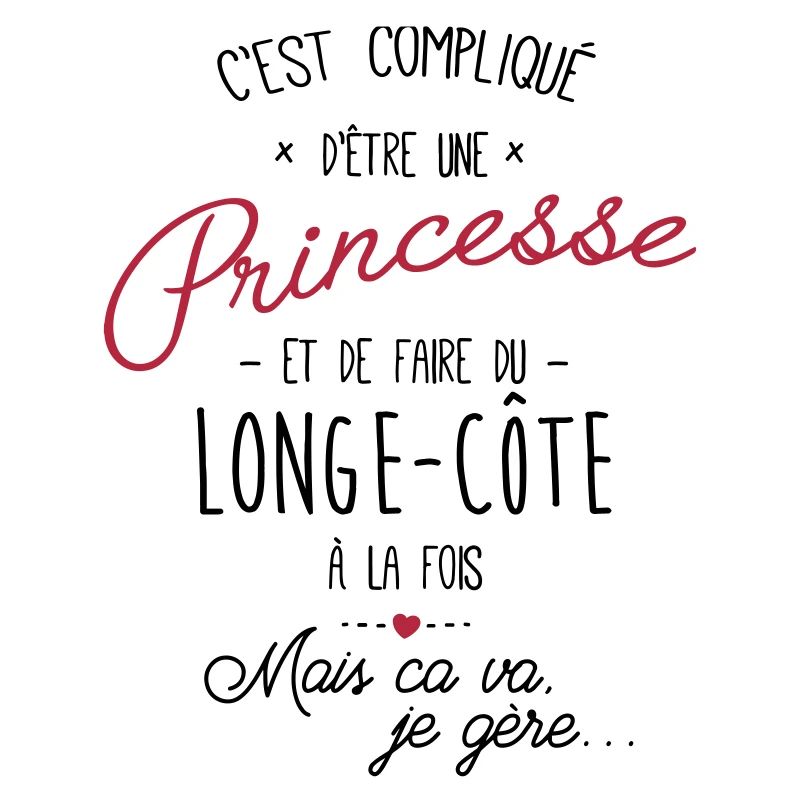 princesse et longe-côte