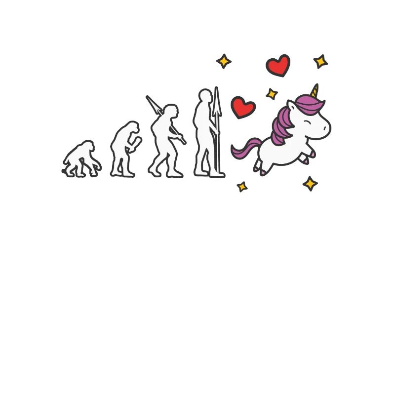 Evolution de moi Licorne