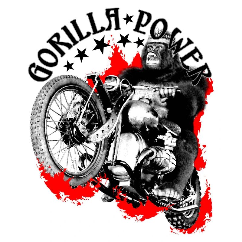 Gorilla Biker Power Motorcycle