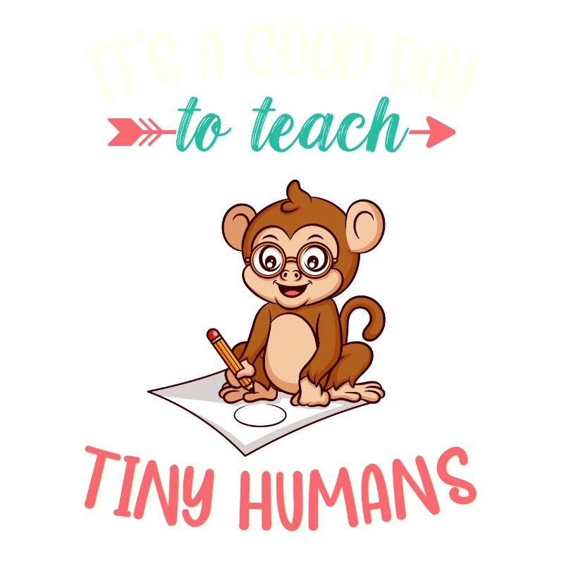 Bonne journée pour enseigner à Tiny Humans Enseignant élémentaire